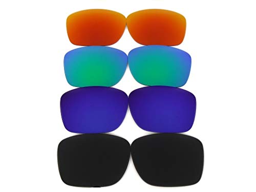 Galaxy Replacement lenses For Oakley Holbrook Metal OO4123 (Not Holbrook) Polarized Black/Blue/Green/Red
