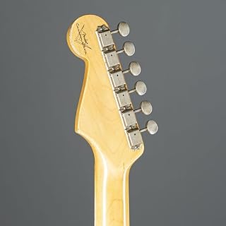Fender ’65 Stratocaster Relic RW Sherwood Green Metallic #132994 – Guitare Électrique - Les Beatles, Paul McCartney, John Lennon, RIngo Starr, George Harrison Fender '65 Stratocaster Relic RW Sherwood Green Metallic #132994 - Guitare Électrique – Image 5