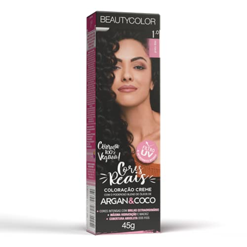 BEAUTYCOLOR Coloração Permanente Individual 1.0 Preto Ônix