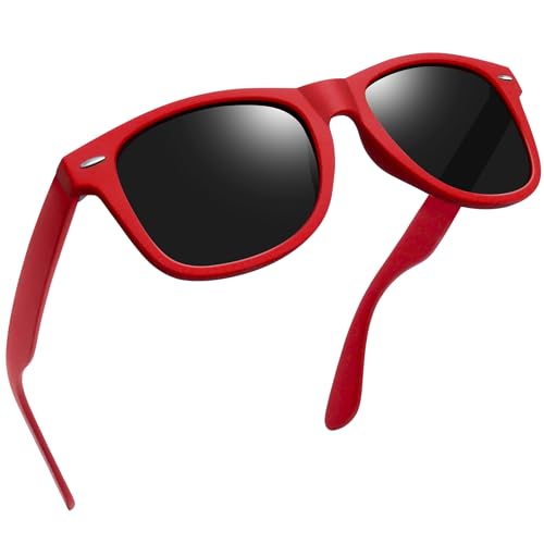 Image of Joopin Square Sunglasses Polarized UV400 Designer Sun Glasses Men Women | Oversized, Plastic Frame, Retro, Vintage, Unisex, Trendy Shades for Driving, Party, Fishing, Business, Costume