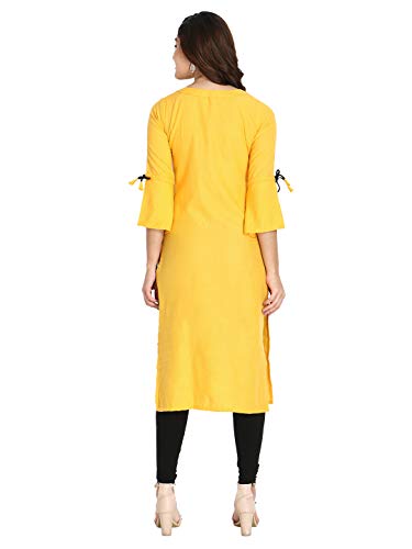 Image of DHRUVI TRENDZ Women's Rayon Kurta