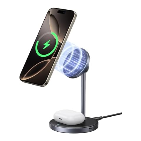 UGREEN MagFlow 15W Wireless Charger Stand Cover