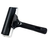 Supvox Gummiwalze für Anti-Rutsch-Klebeband Tinte Farbe Zeichnung Block BAU DIY Tools 1pc 10cm (schwarz)