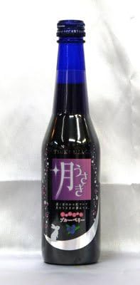 Amazon Co Jp 梅乃宿 月うさぎ ブルーベリー ３００ｍｌ 食品 飲料 お酒