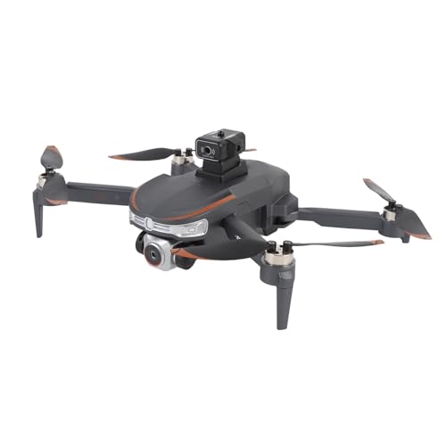 Drone with HD Camera, Foldable GPS Positioning RC Quadcopter with Obstacle Avoidance, Electric Adjustable Dual Lens, Screen Remote Control, One Key Start (3 Batteries) -  YUEHISY, YUEHISY0ybpd647ef-13