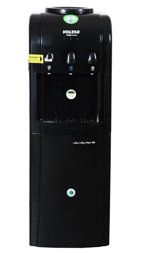 Image of Voltas Plastic Pearl Water Dispenser (Standard Size, Black)