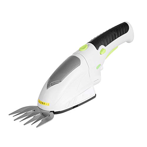 QJJML Wireless Mower, Lithium Rechargeable, Lightweight And Portable, Home/Electric/Small/Multi-Function,White