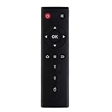 Remote Control for Tanix TX3 TX6 TX8 TX5 TX92 TX9pro TX3 TV Box Replacement Air Mouse Controller - (Color: Black)