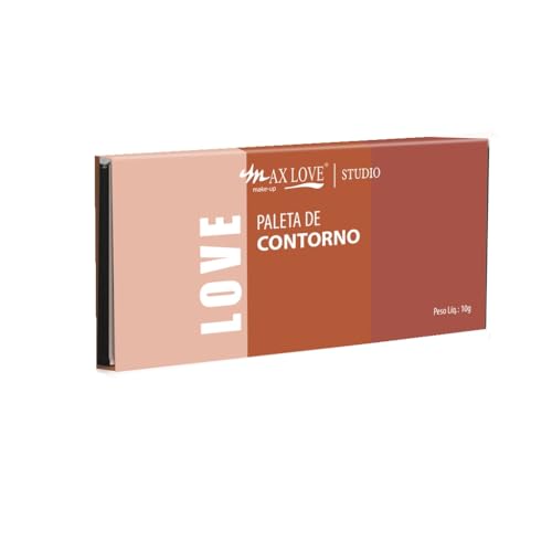 Paleta Contorno Trio, Max Love - Cor: 3