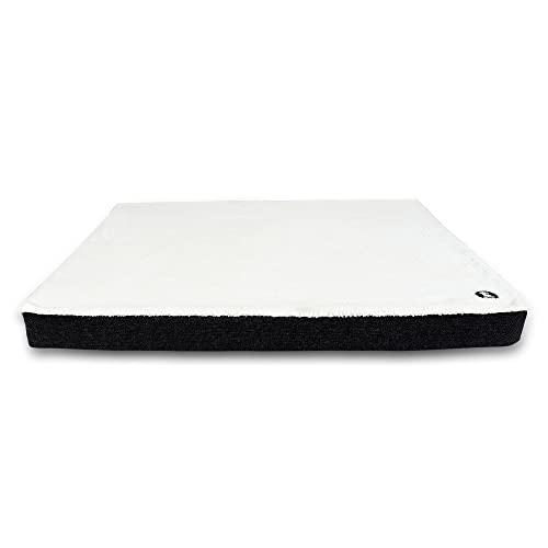 Orthopaedic Pet Bed with Supersoft Fur On Top & Antiskid Bottom (...