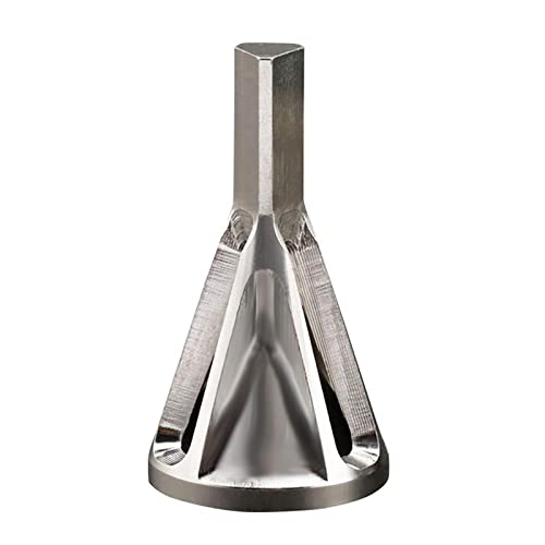 HaiQianXin Desbarbado de chaflán Externo Herramienta Acero Inoxidable Eliminar Herramientas de Fresas para Brocas Cover