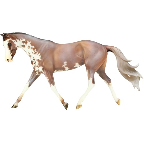 Modelo de juguete de caballo Breyer réplica exacta Thoroughbred 2