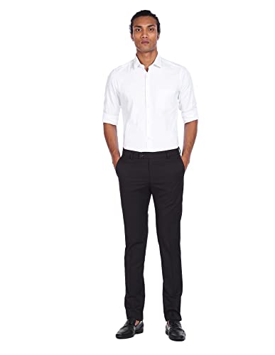 Image of Arrow Men's Solid Slim Fit Formal Shirt