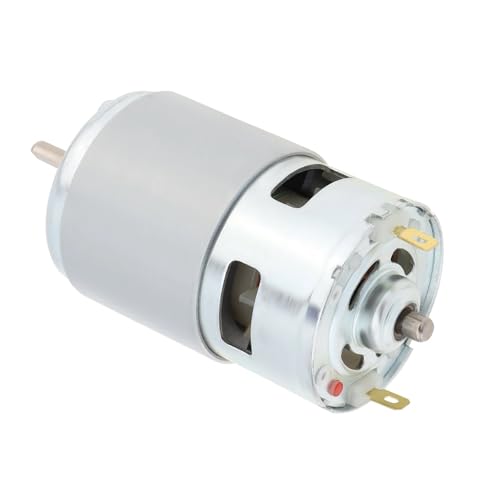 Moteur CC 775 couple élevé et arbre en D 24V pour outillage performant