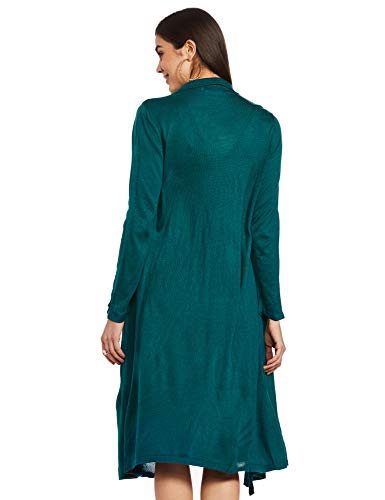 Image of BIBA Women Woollen Front Open Solid Shrug