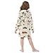 Glaphy Western Cowboys Horses and Truck Bathrobe Hooded PJ Robe Soft Fleece Robe Pajama Sleepwears 2-12 Years