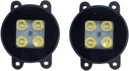 LED Fog Lamp Unit for Maruti Suzuki Swift, Swift Dzire, Kwid, SX4, 4 LED Lights, Black, Pack of 2-image-11