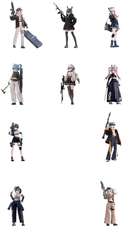 NEO EDEN TOYS 「黒鉄休止符」シリーズ PVC&ABS&布製 トレーディングドール 8個入りBOX