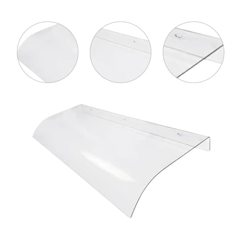 Toldo para ventana impermeable de 40x50 cm protector de lluvia 4