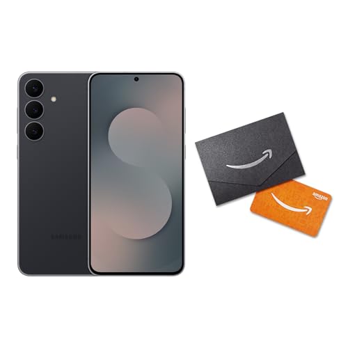 Image of SAMSUNG Galaxy S25 FE Cell Phone + Gift Card & Storage Upgrade, 256GB Unlocked Android AI Smartphone, Large Display, 4900mAh Battery, High Res-Camera, AI Photo Edits, US 1 Yr Warranty, JetBlack