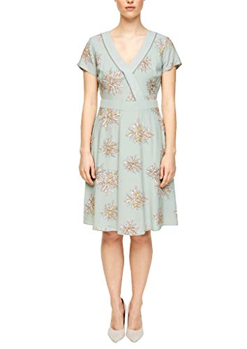 s.Oliver BLACK LABEL Damen 150.10.004.20.200.2014509 Kleid, 61a2 Flowers...