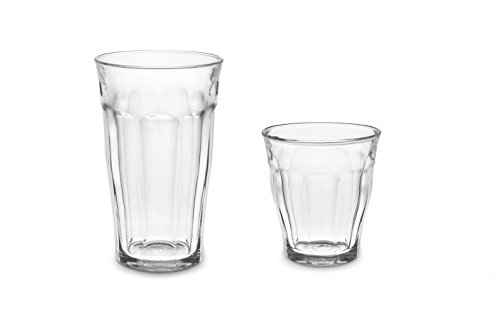 DuralexPicaride Glass Clear Tumblers 12 Piece Set