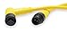 Cordset, 4 Pin, Plug, Male