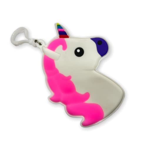 Image of AUGEN Cute Pop It Coin Purse Pouch Keychain For Gifting With Key Ring Anti-Rust (Pack Of 1)