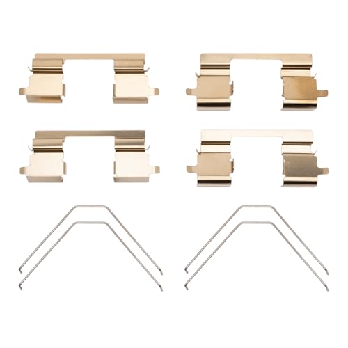 Dynamic Friction Company Front Disc Brake Hardware Kit 340-59017| Fits 2013-2015 Acura ILX; 2002-2004 Honda CR-V; 2003-2017 Honda Accord; 2003-2011 Honda Element; 2013-2021 Honda Civic