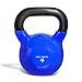 Yes4All Vinyl Coated Kettlebell Weights Set - Great for Full Body Workout and Strength Training - Vinyl Kettlebell 50 lbs