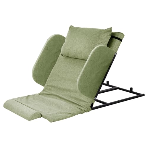 Power Lift Bed Backrest | Electric Lifting Backrest,Electric Auxiliary Backrest with Remote Control, Pillow and Foot Pad Included for Handicap Patient