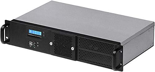 2U(PCI-E 16x Riser Card)(Fan LCD) (2x5.25 + 2x3.5 + 4x2.5 HDD Bay) (9.84" Deep) (Mini ITX) (Rackmount Chassis) (No Rail, No System and Case Only) ITX-G2250_2U-Express16X
