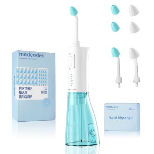 Image of Dual Powered Nasal Irrigation System Nasal Rinse & Wash
