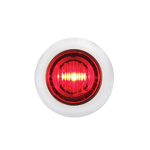 K&S Marker Lights, Flat Oval, Large (S/F) Amber