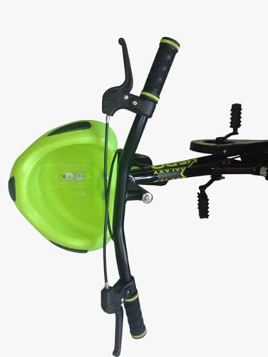 Image of Hero Galaxy 16T Kids Bicycle - Green Color | 16 Inch Children Cycle with Training Wheels | Strong Frame Kids Bike for Boys & Girls Age 4-6 Years|with Bell blk