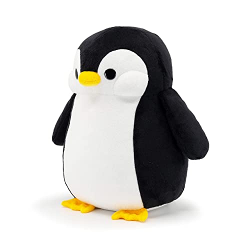 Image of Plush Penguin Toy - Soft & Cuddly Black and White Penguin Soft Cute for Kids, Toddlers & Babies | Huggable Bedtime Toy, Birthday Gift, Nursery Decor, Travel Buddy