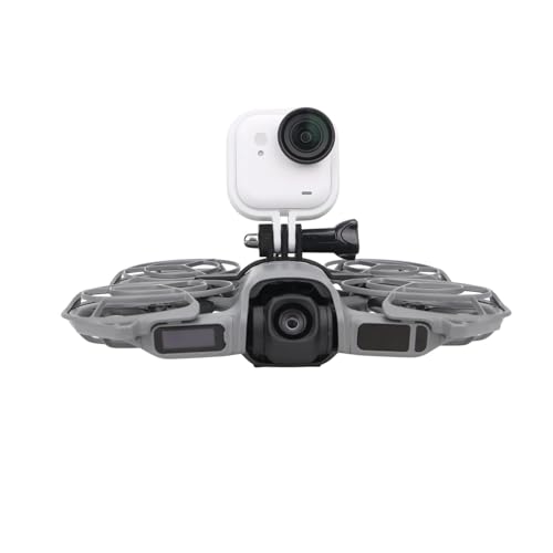 wtohoby Neo 2 Quadcopter Camera Mounts, NEO 2 Top Mount Bracket for DJI Neo 2 Drone Extension Adapter Compatible with Insta360 GO Ultra/GO 3S Action Cameras, 13.7g Lightweight Vlog Accessories