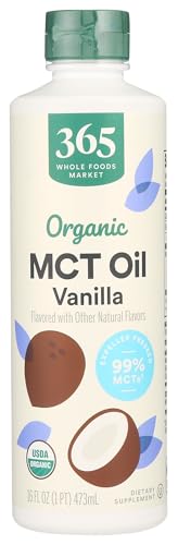 365 by Whole Foods Market, Organic Vanilla MCT Oil, 16 Fl Oz