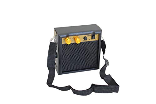 JEERUI Electric Guitar Amplifier, Mini 4  Guitar Amplifier, 5 Watts 4 Ohms Retro Guitar Speaker
