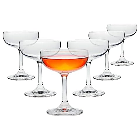 Champagnergläser, 6er Set Sektschalen Cover