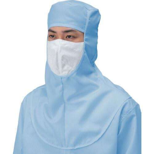 東洋リントフリー オートクレーブ対応目出しフード 青 L FP4003-02 L