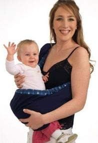 Baby Carrier, Hands Free Baby Wrap Sling Carrier For Newborns And Breastfeeding Adjustable Breastfeeding Cover Infants & Toddlers Up To 20 Lbs, Lightweight Soft Floral Printing