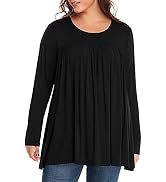 Women's Plus Size V-Neck T-Shirt Dress – Short Sleeve, Swing Fit, With Pockets, Casual & Comfy For Summer - View #4