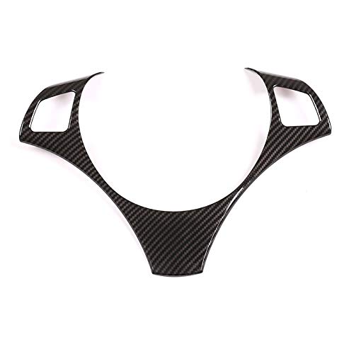 Carbon Fiber Style ABS for BMW E90 3 Series 2005-2012 Car Steering Wheel Decoration Frame Trim