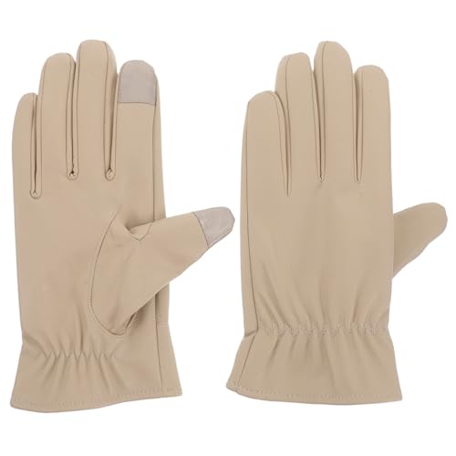 SUPVOX Soft Touchscreen Winter Gloves for Women Waterproof Windproof Warm Riding Gloves for Cold Climate