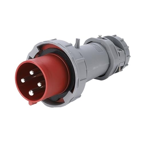Prise étanche 4P+PE IP67 125A mâle mobile gros calibre MN5402 triphasé