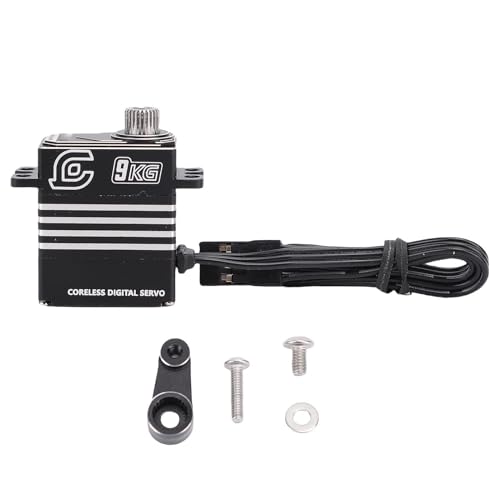 9KG RC �f�W�^���}�C�N���T�[�{ �A�[���t�� IP66 �h�������T�[�{�����p SCX10 III 1/18 �N���[���[�p (��)