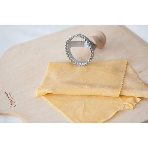 Eppicotispai Aluminum Round Ravioli Stamp With Beechwood Handle, 2-Inch #TOP3
