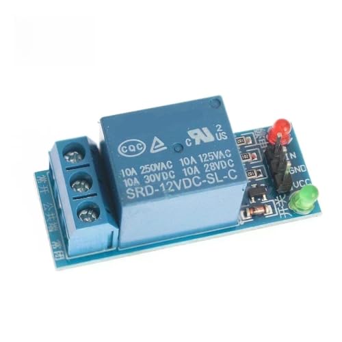 Módulo relé 5V 1 canal optoacoplador interruptor electrónico con indicador LED para proyectos