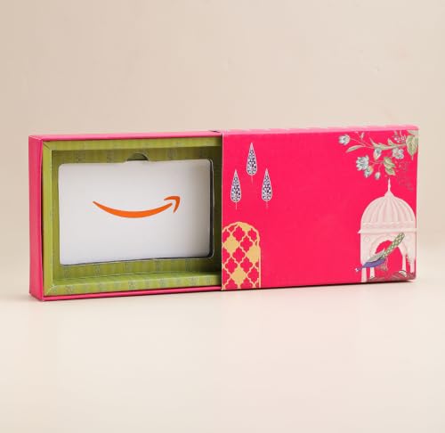 Image of Amazon Pay Physical Gift Card | Ethnic Pink | Next-day Delivery | 1-year Validity | Ideal gift for your loved ones with freedom of choice